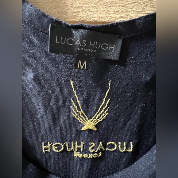 Lucus Hugh London athletic top sz M - Picture 3 of 11